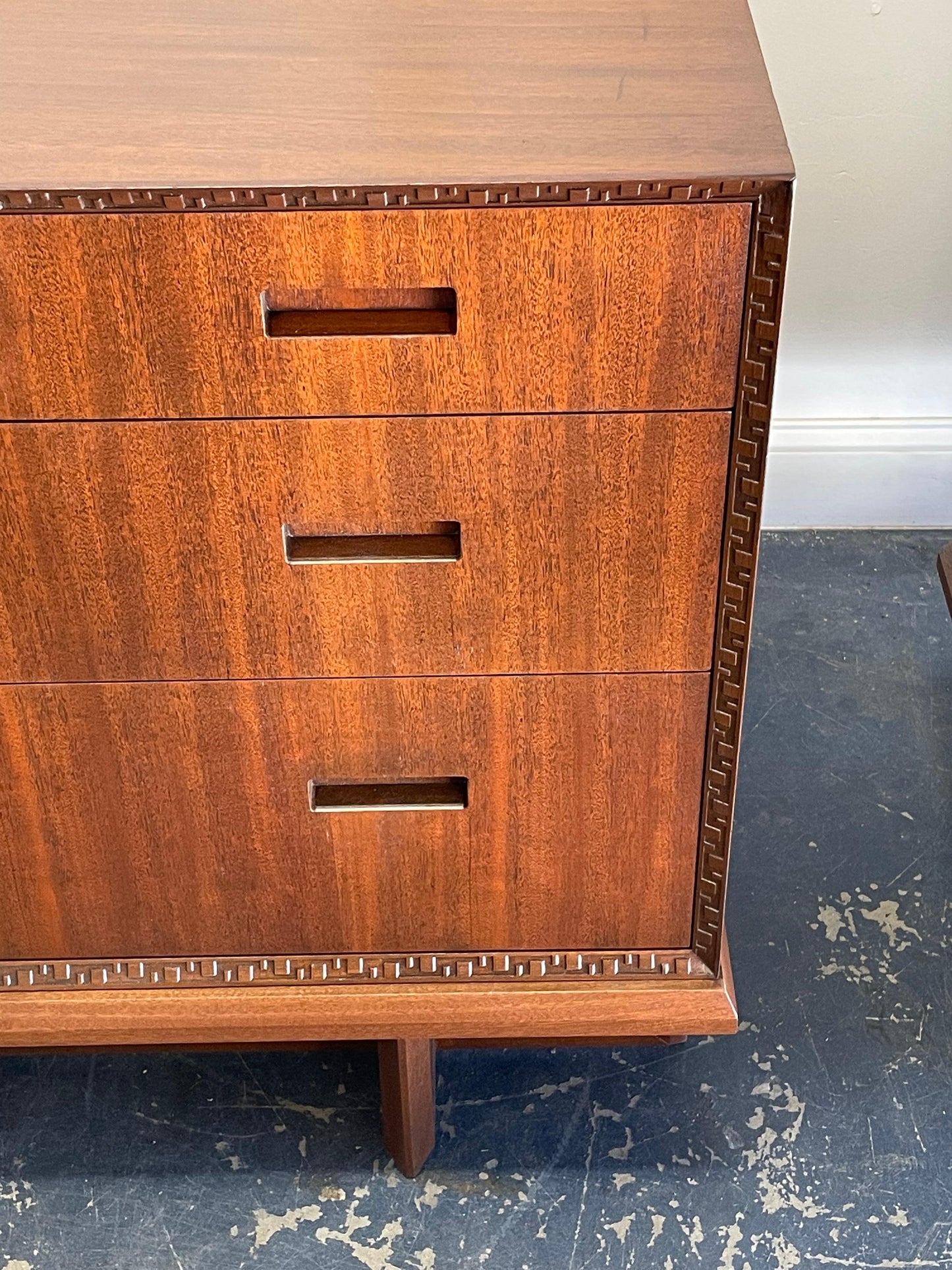 Frank Lloyd Wright for Henredon “Taliesin” Pair of Cabinets/ Chests