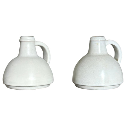 Nittsjö Jug Vases With Handle, Sweden- a Pair