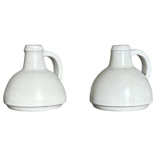 Frisman Vintage Nittsjö Jug Vases With Handle, Sweden- a Pair