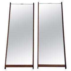 A Pair Of Sculptural Wall Mirrors Ca' 1950's