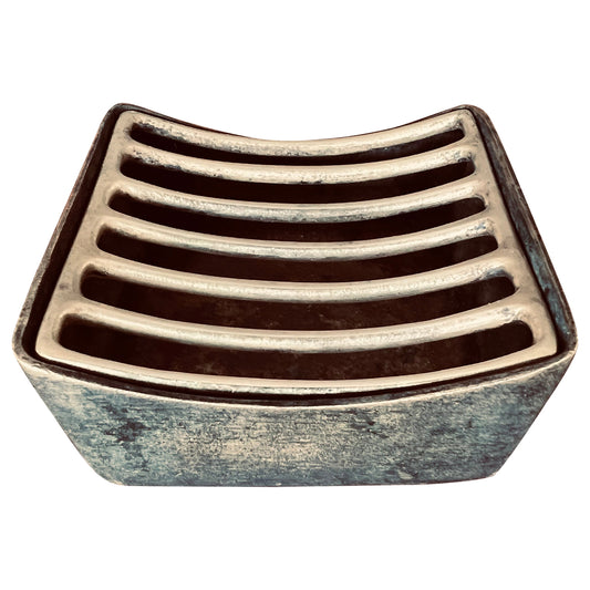 Frisman Vintage Sculptural Werkstätte Hagenauer Modernist Brass Ashtray, Austria, 1950s