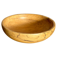 1960s Spalted Maple Bowl, Sweden