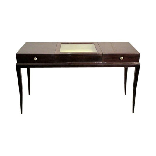 Frisman Vintage Elegant Tommi Parzinger Console/Vanity for Charak Modern 1940's