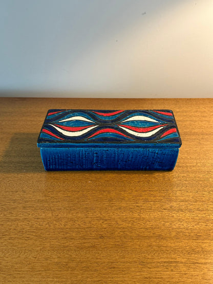 Frisman Vintage Aldo Londi for Bitossi Lidded Box, Onion Decor