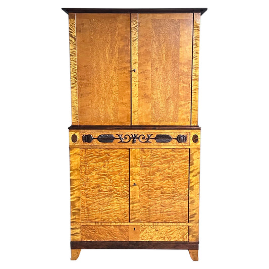 Frisman Vintage 1930s Swedish Large Cupboard Cabinet by Carl Malmsten for Ab Nordiska Kompaniet