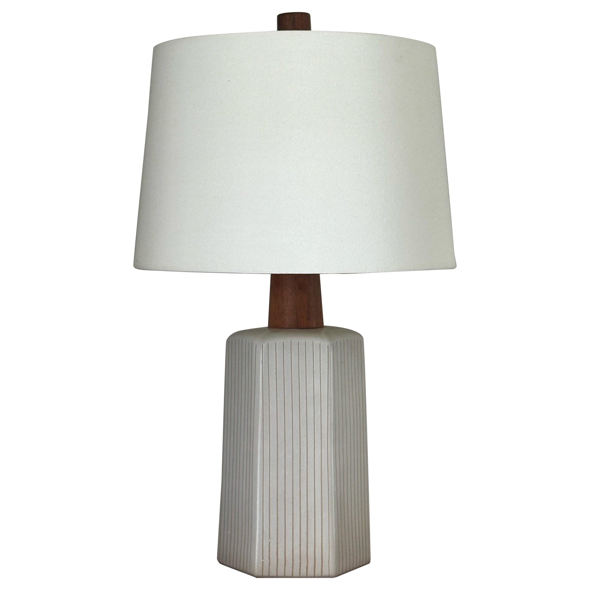Frisman Vintage Hexagon Martz Lamp by Jane and Gordon Martz for Marshall Studios