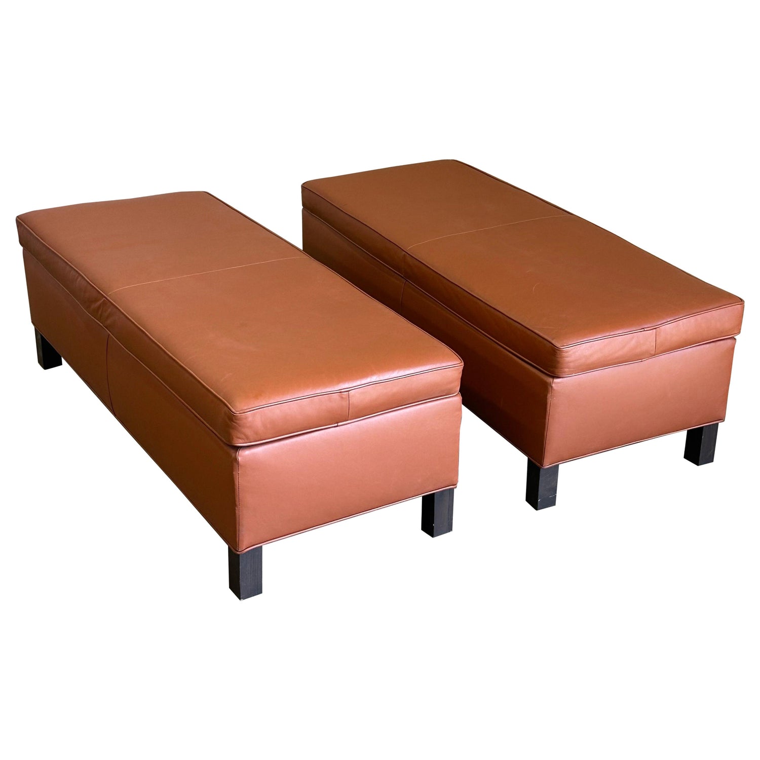 Frisman Vintage Ludwig Mies Van Der Rohe for Knoll Krefeld Benches- A Pair