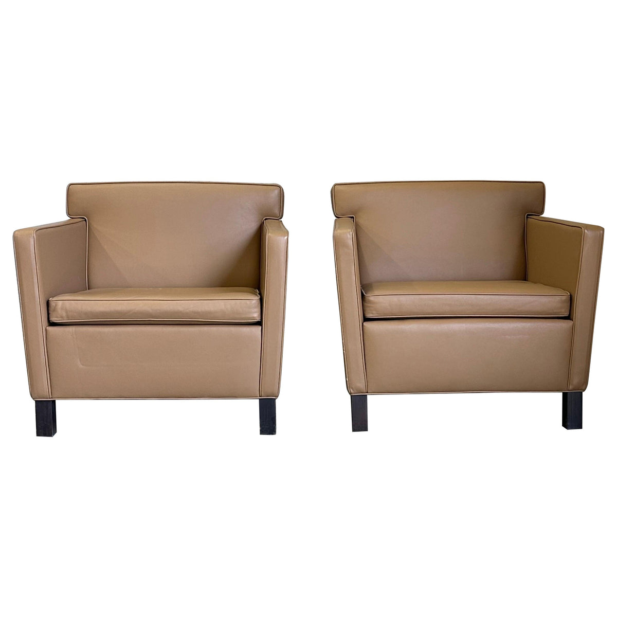 Frisman Vintage Ludwig Mies Van Der Rohe for Knoll Krefeld Chairs- A Pair