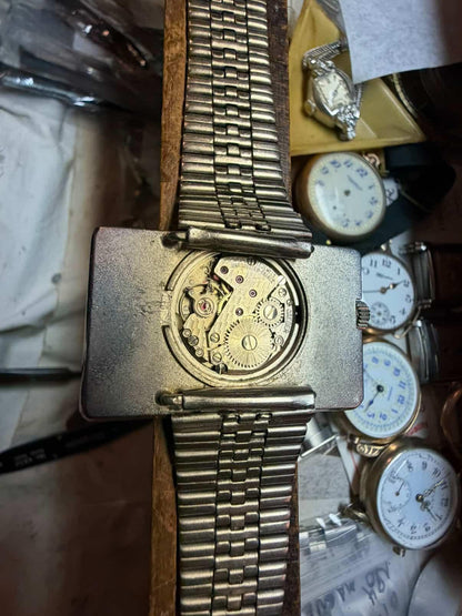 Frisman Vintage Pierre Cardin Espace Watch ca' 1970's Jaeger Lecoultre France