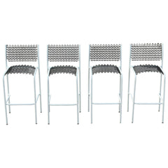 Unusual Bar Stools By David Rowland Thonet ca' 1970's Mid Century Sof-Tech Patio