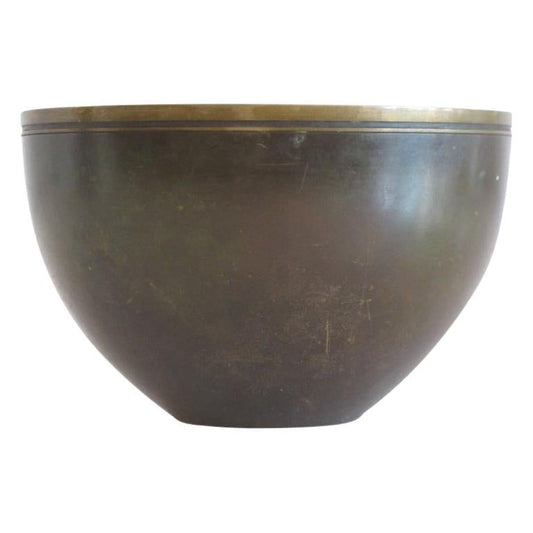 Frisman Vintage A Modernist Bronze Bowl by Just Andersen