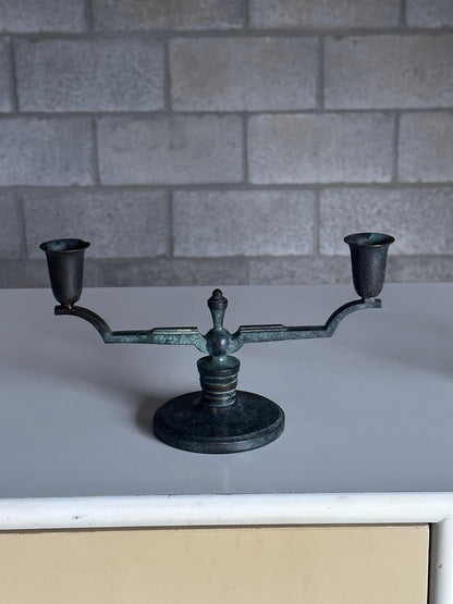 Bronze Candelabras by Nils Johan for äkta Brons Svensk Vara, a Pair