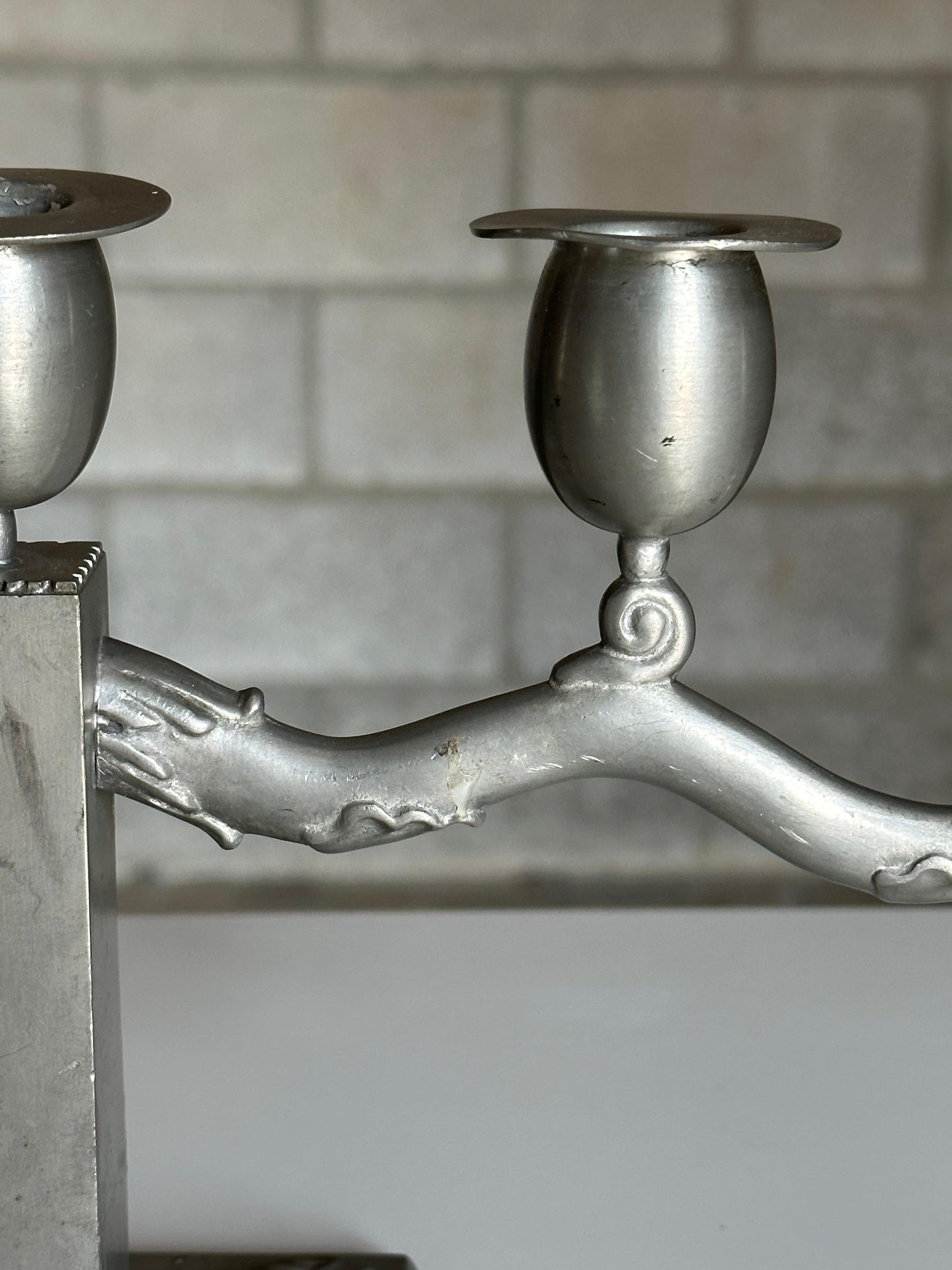 Björn Trägårdh for Svenskt Tenn Candelabra in Pewter