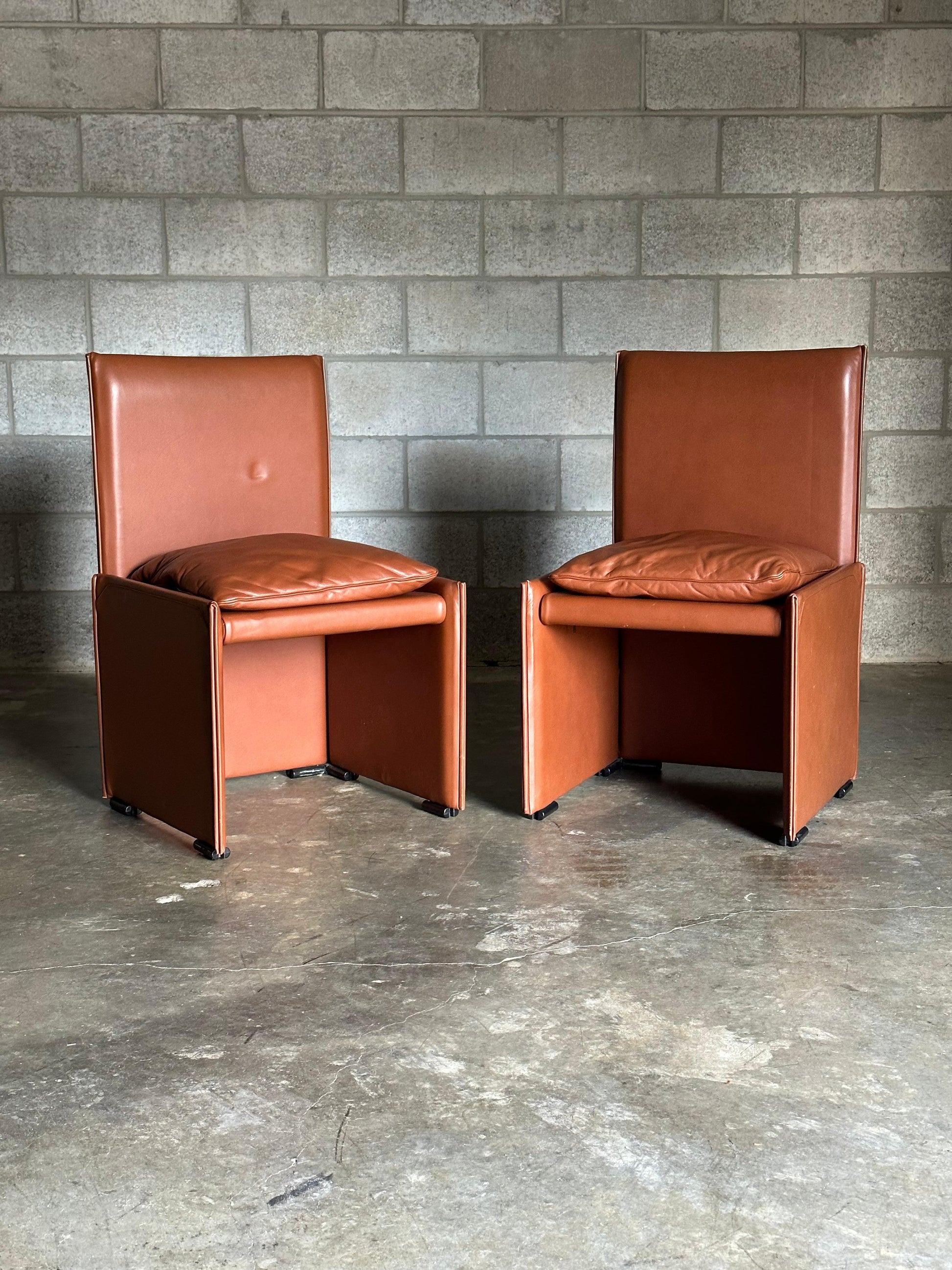 Frisman Vintage Mario Bellini “Break” Chairs for Cassina