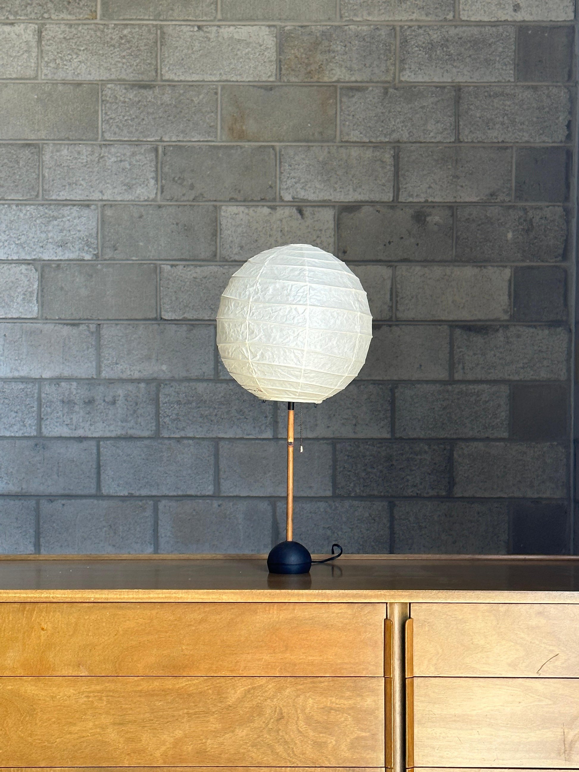 Frisman Vintage Early Isamu Noguchi Akari Table Lamp BB1-30dd