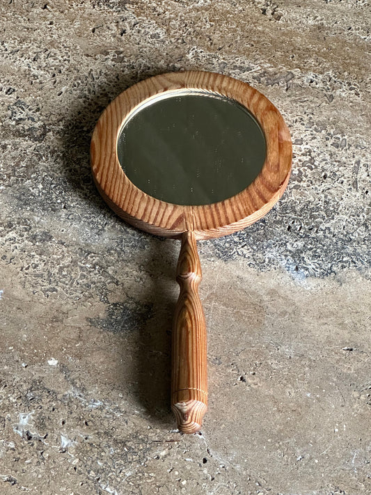 Frisman Vintage Swedish Designer Hand Mirror