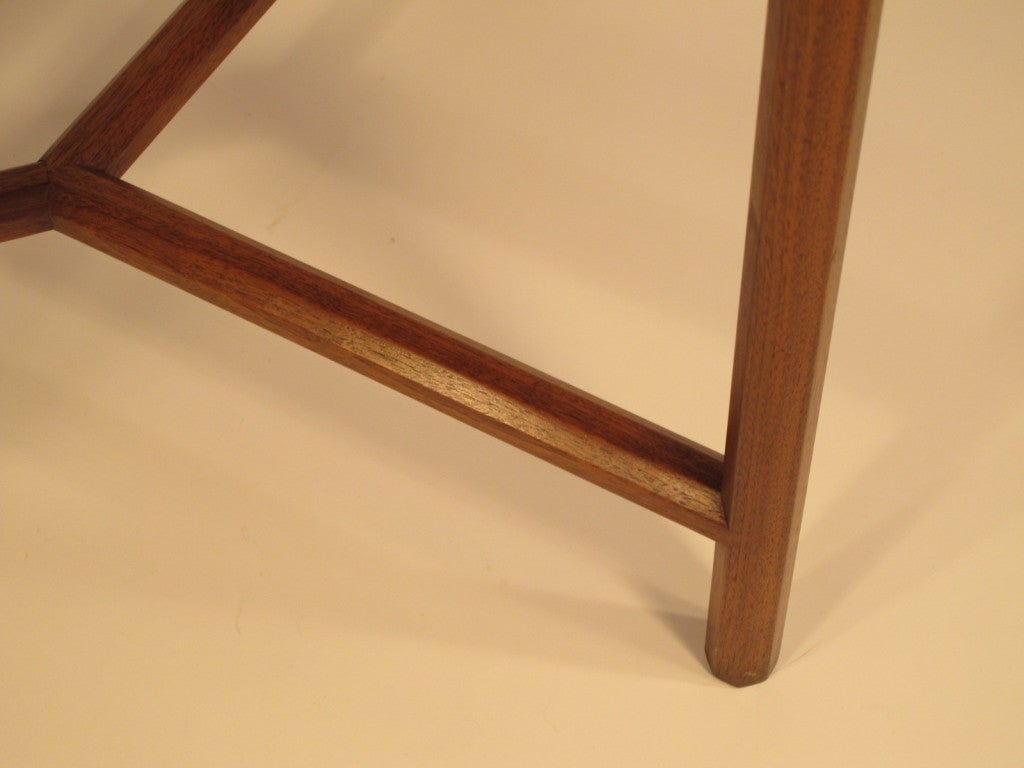 Edward Wormley for Dunbar  Walnut Table # 5630