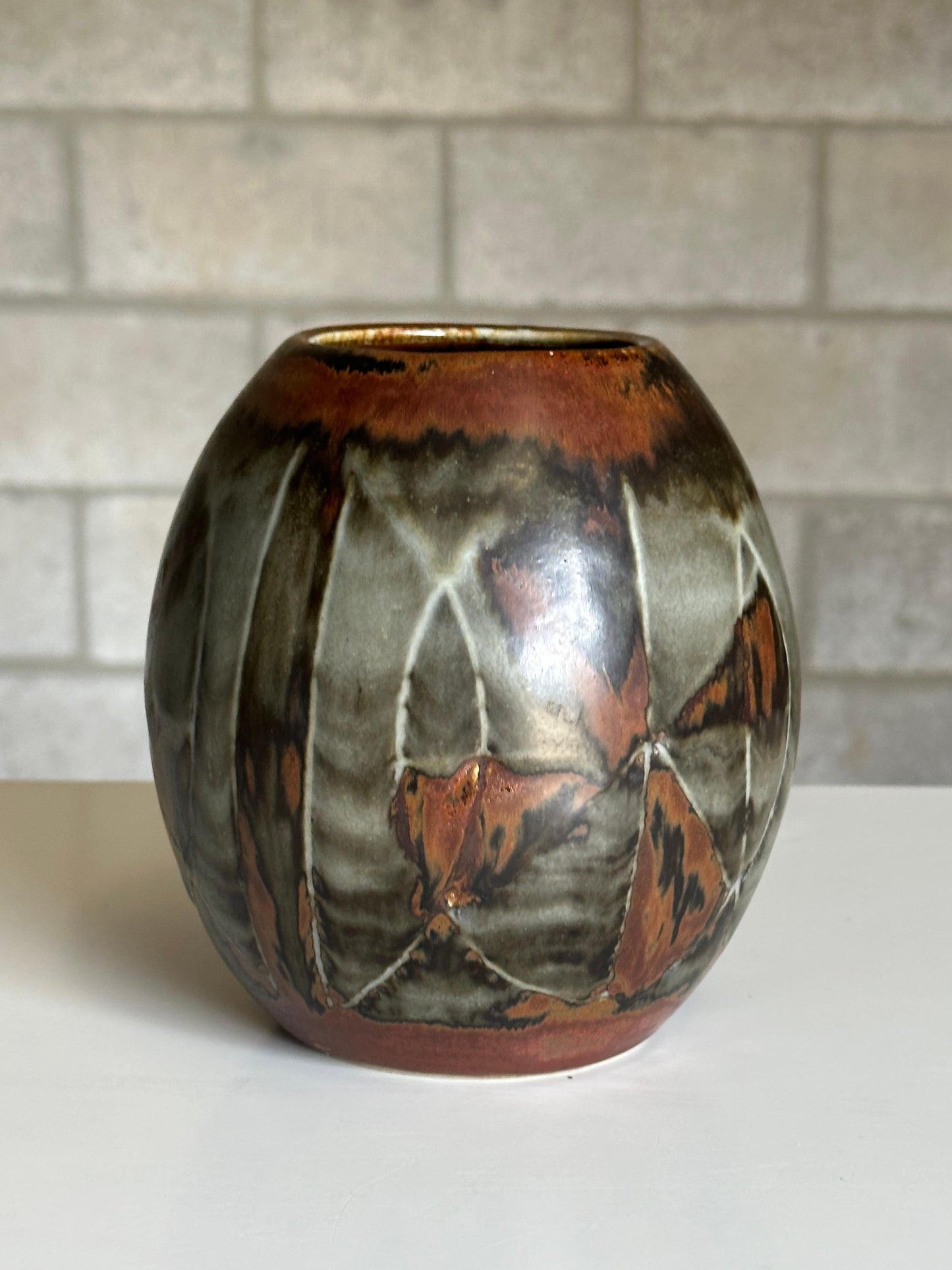 Large Stoneware Vase by Carl-Harry Stålhane for Rörstrand