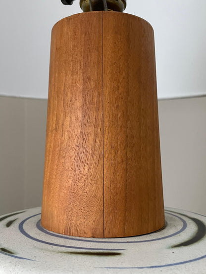 frisman vintage Large Ceramic Martz Table Lamp by Jane and Gordon Martz for Marshall Studios