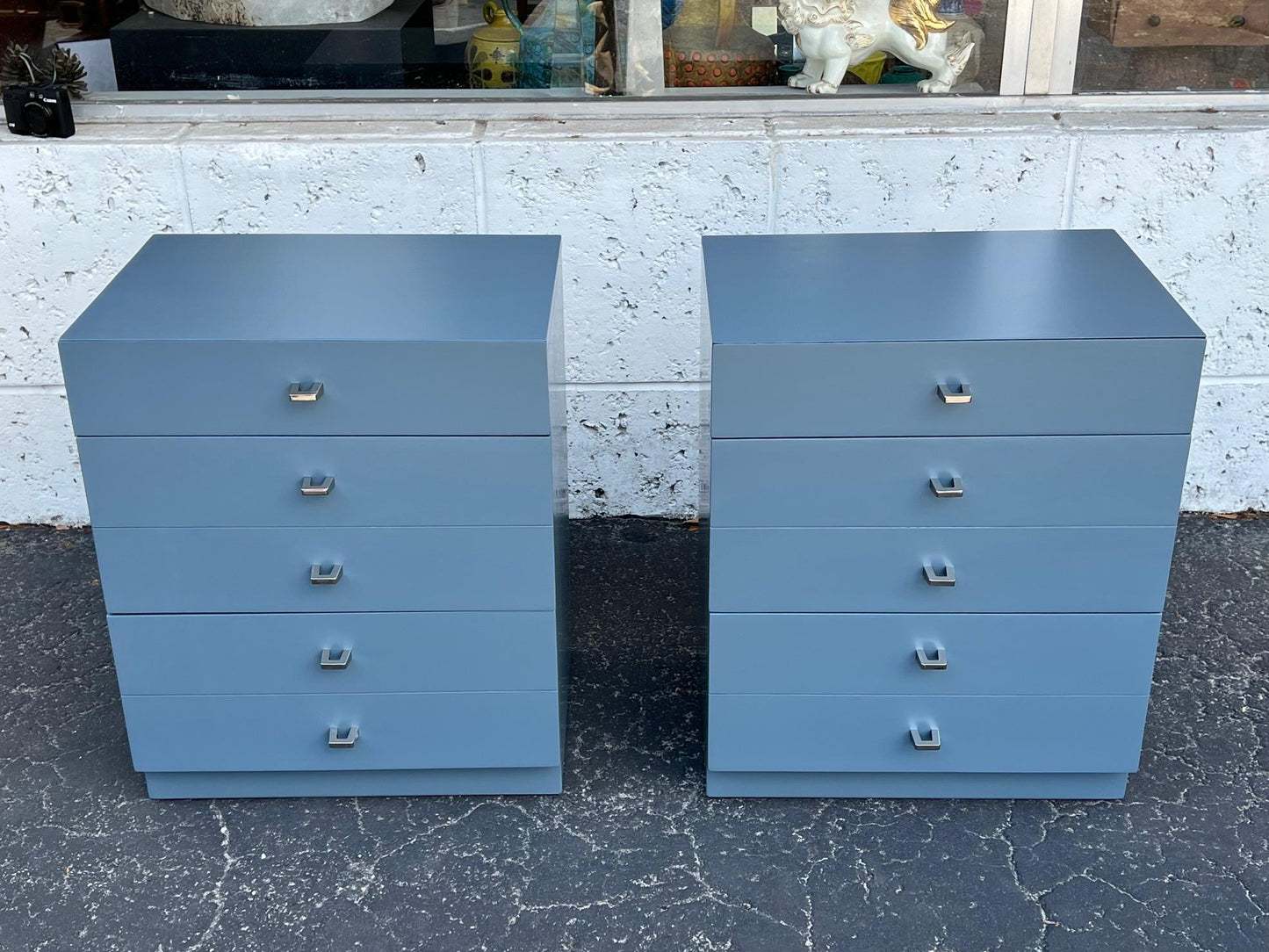 A Pair Of Night Stands Or Small Chests By American Of Martinsville 1950's