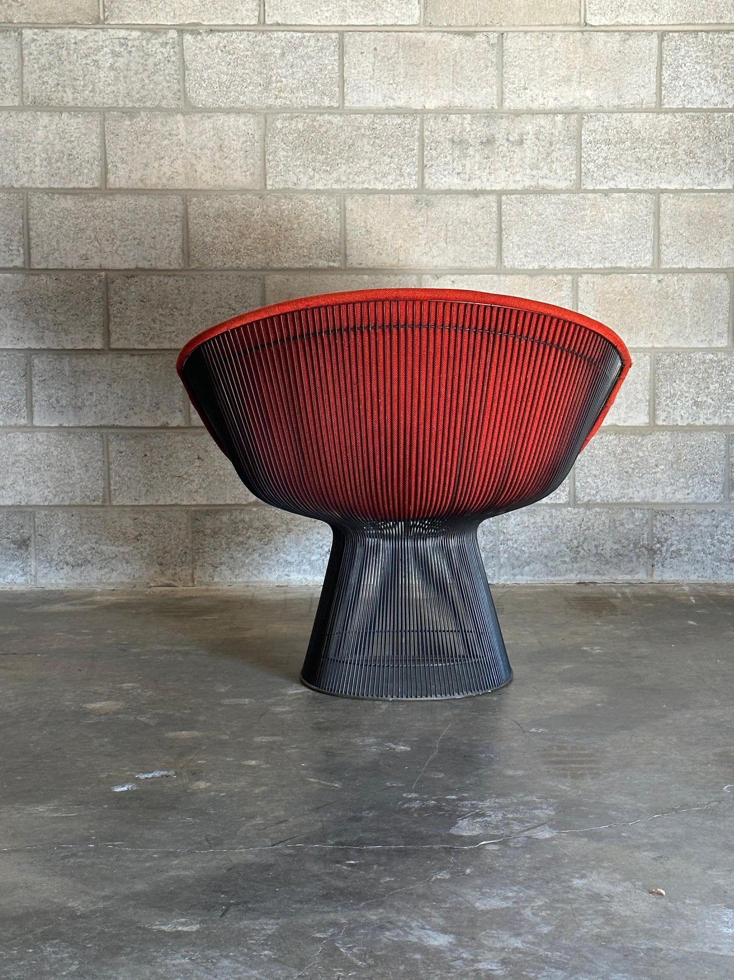 Frisman Vintage 1960s Warren Platner for Knoll Bronze Lounge Chair