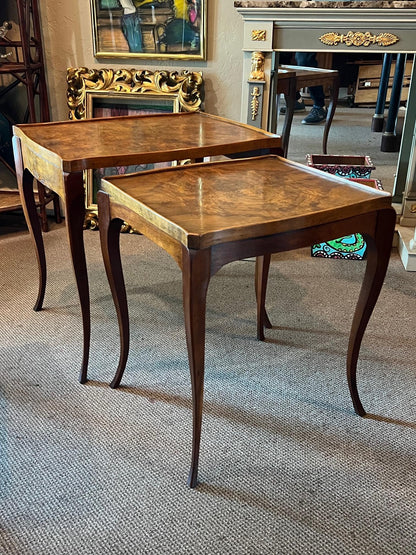 frisman vintage Two Nesting Tables by Baker Furniture