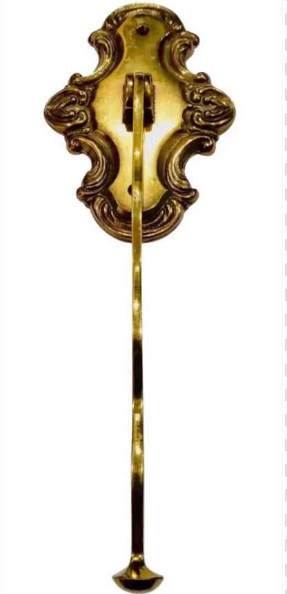 Frisman Vintage 1920s 1 Ft Vintage Art Deco Nouveau Arts & Crafts Deco Brass Door Knocker