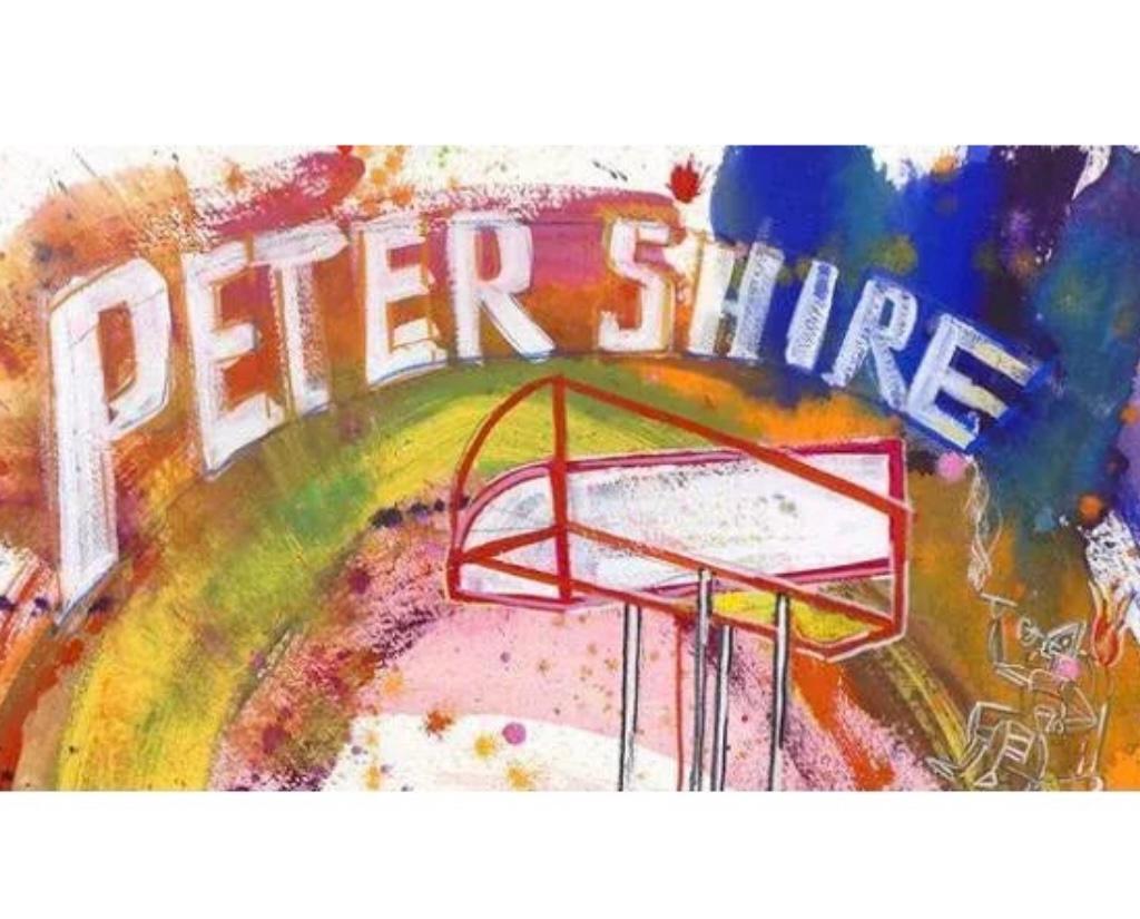 Frisman Vintage 2017 Peter Shire Postmodern Memphis Exhibition Litho Poster Pacific Design Ctr