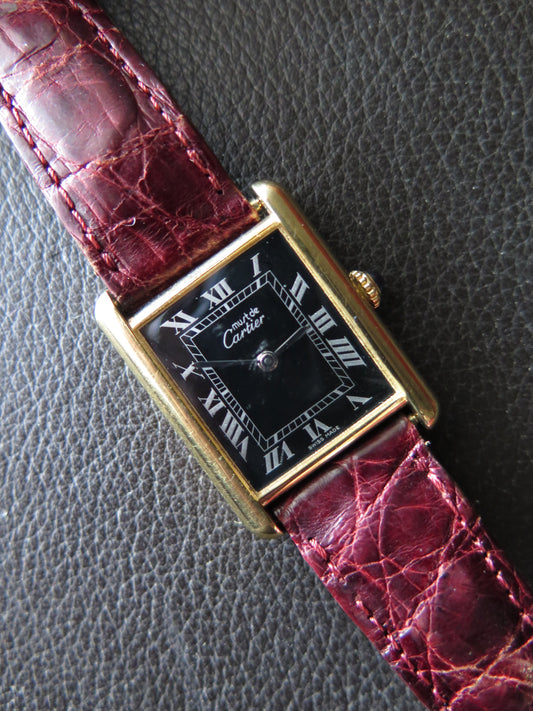 Frisman Vintage Cartier Tank Watch, circa 1980s