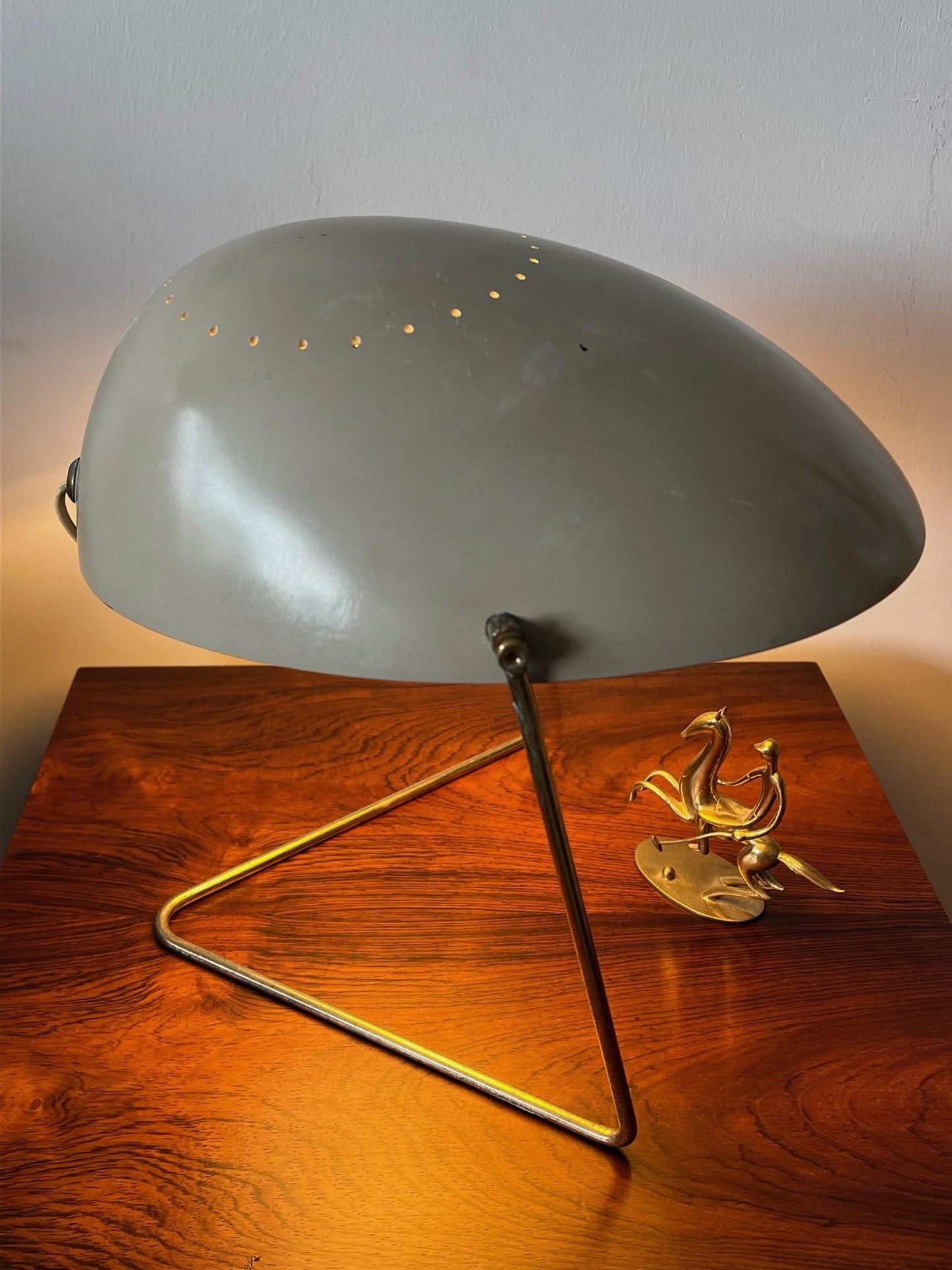 frisman vintage Gerald Thurston For Lightolier "Cricket" Lamp ca' 1950's