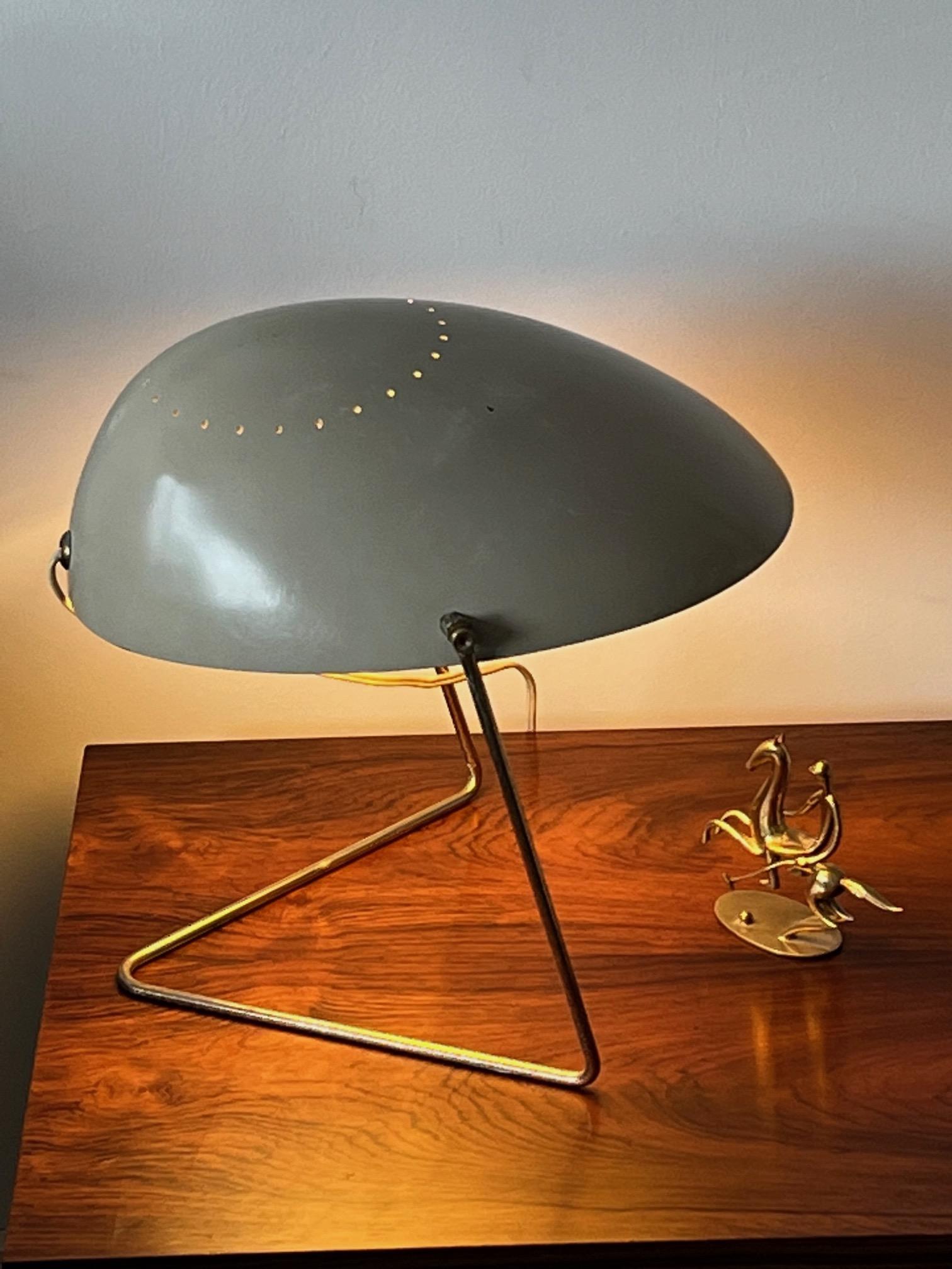 frisman vintage Gerald Thurston For Lightolier "Cricket" Lamp ca' 1950's