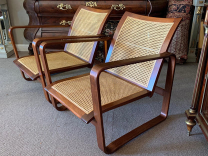 frisman vintage Pair of Edward Wormley for Dunbar "Morris" Armchairs