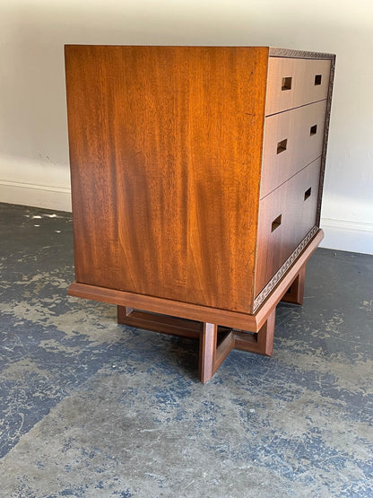 Frank Lloyd Wright for Henredon “Taliesin” Pair of Cabinets/ Chests