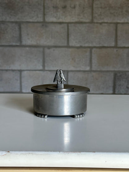 Svenskt Tenn Lidded Container in Pewter, Sweden