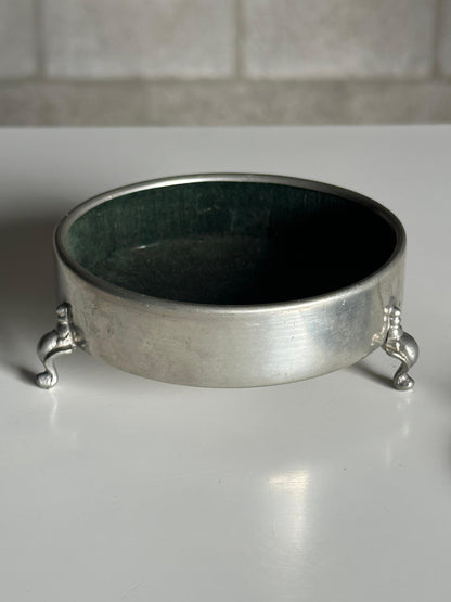 Footed Lidded Jar by Svenskt Tenn in Pewter