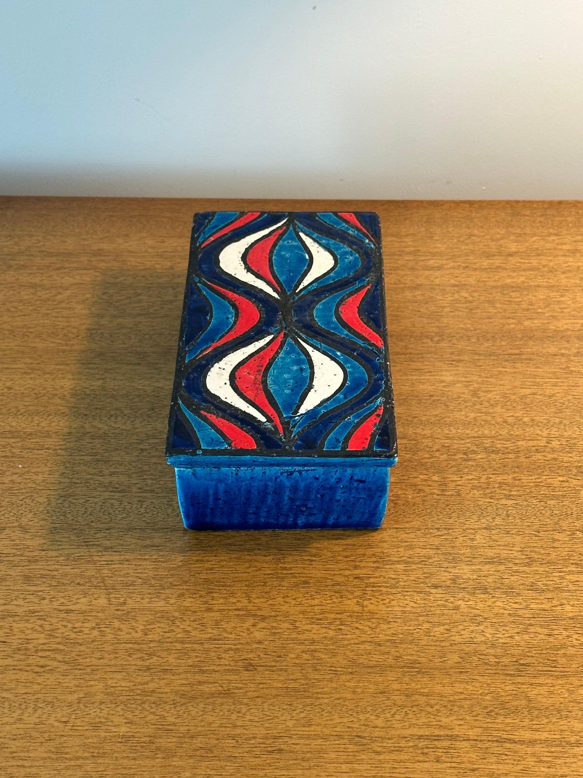 Frisman Vintage Aldo Londi for Bitossi Lidded Box, Onion Decor