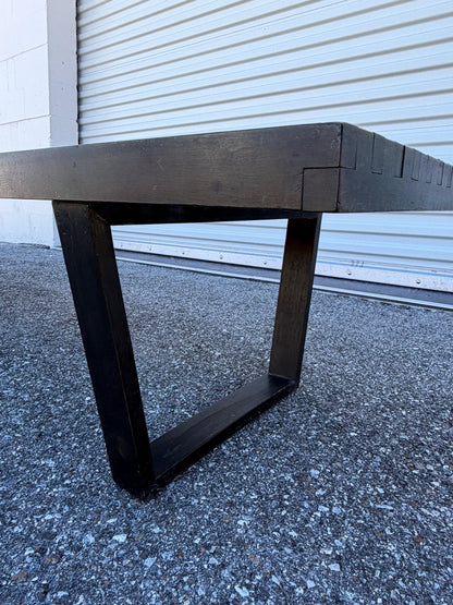 Frisman Vintage George Nelson Classic Slat Bench 1950's Original Signed!