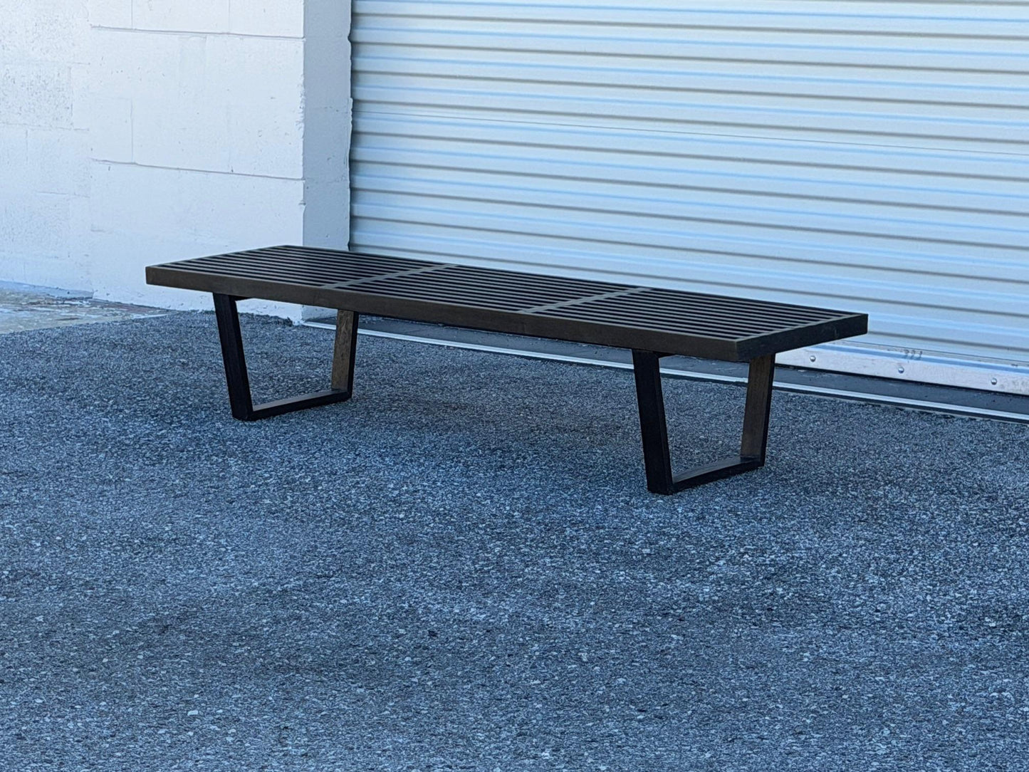 Frisman Vintage George Nelson Classic Slat Bench 1950's Original Signed!