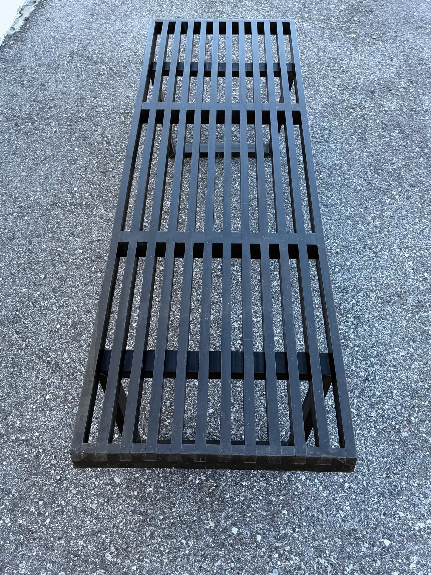 Frisman Vintage George Nelson Classic Slat Bench 1950's Original Signed!