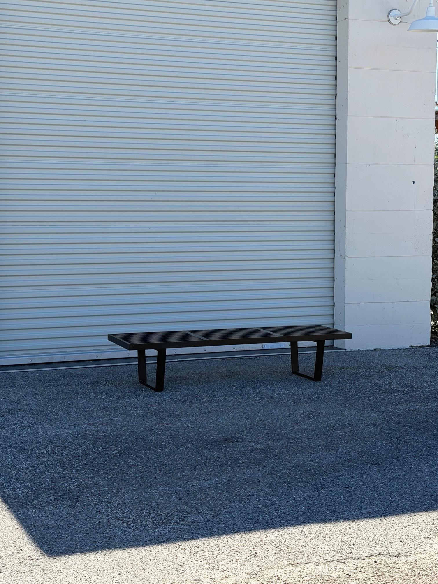 Frisman Vintage George Nelson Classic Slat Bench 1950's Original Signed!