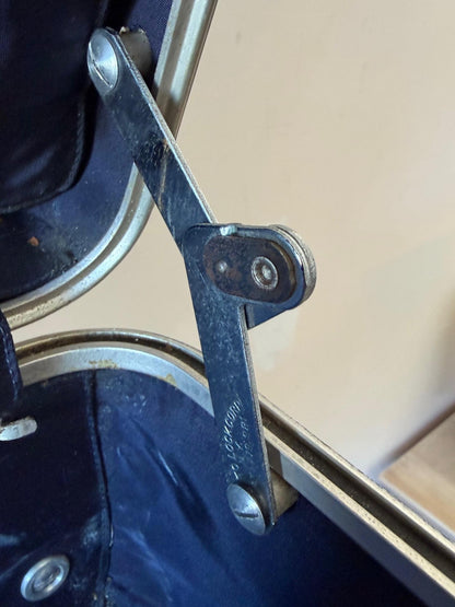 Frisman Vintage Original And Early Halliburton Aluminum Travel Case ca' 1940