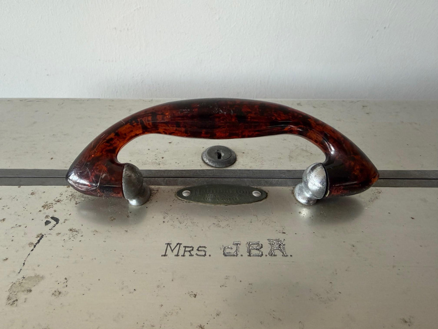 Frisman Vintage Original And Early Halliburton Aluminum Travel Case ca' 1940