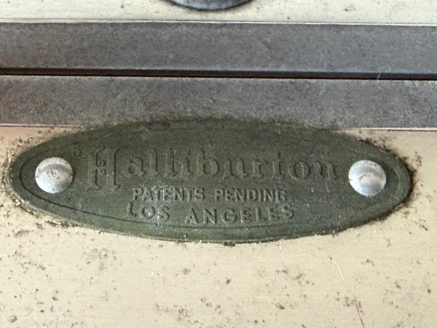 Frisman Vintage Original And Early Halliburton Aluminum Travel Case ca' 1940