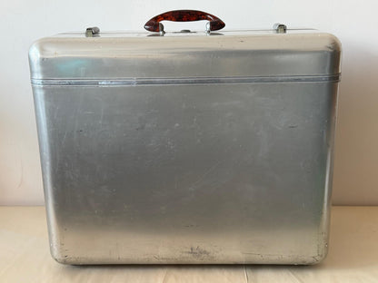 Frisman Vintage Original And Early Halliburton Aluminum Travel Case ca' 1940