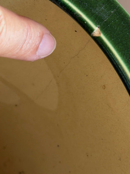 Frisman Vintage 60s Pop Art Hand Painted Ceramic Umbrella Stand Holder Abstract Harlequin