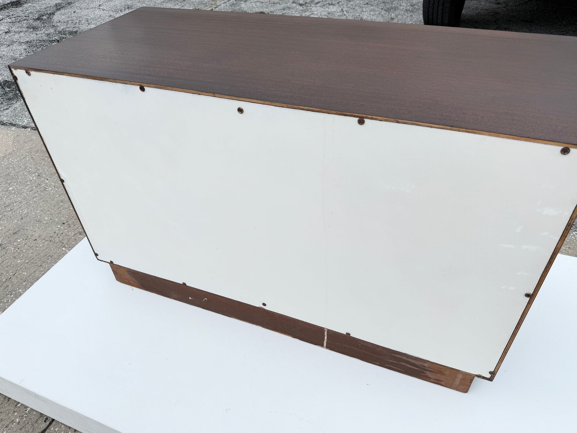Frisman Vintage A Classic Mid Century Credenza With Sliding Caned Doors