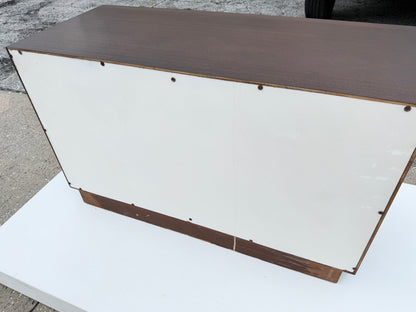 Frisman Vintage A Classic Mid Century Credenza With Sliding Caned Doors