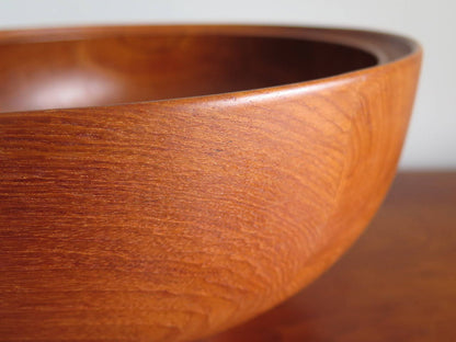 Frisman Vintage Large Henning Koppel Teak Wood Bowl