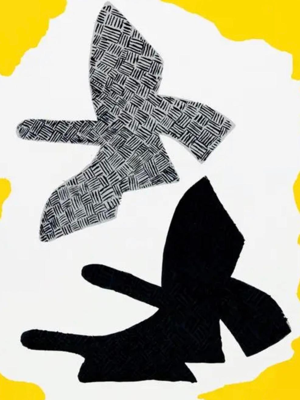 Frisman Vintage Vintage Original Georges Braque Exhibition Poster 3 Birds Gallery Maeght Zurich