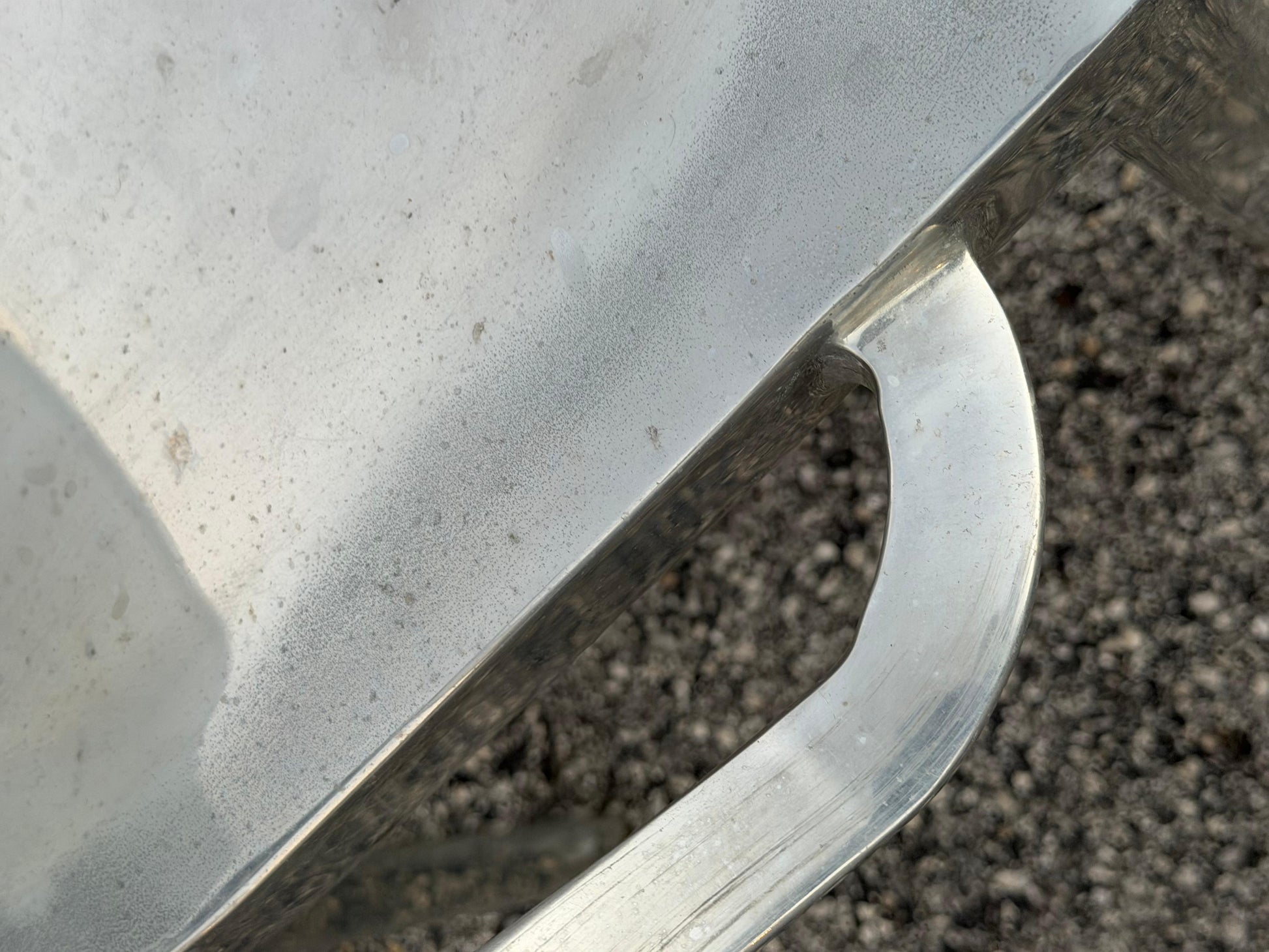 Frisman Vintage Emeco Arm Chair Polished Aluminum Philippe Starck